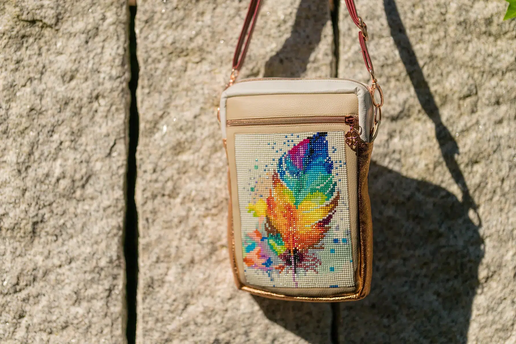 Diamond-Painting-Handtasche Federika von Textil im Profil 2026.